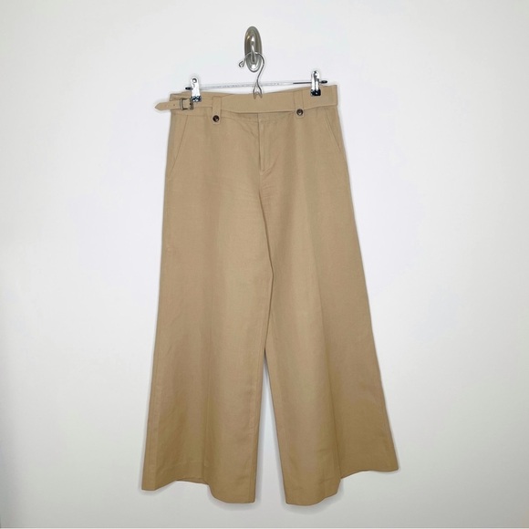 Ralph Lauren Wide Leg Linen Pants Size 8
